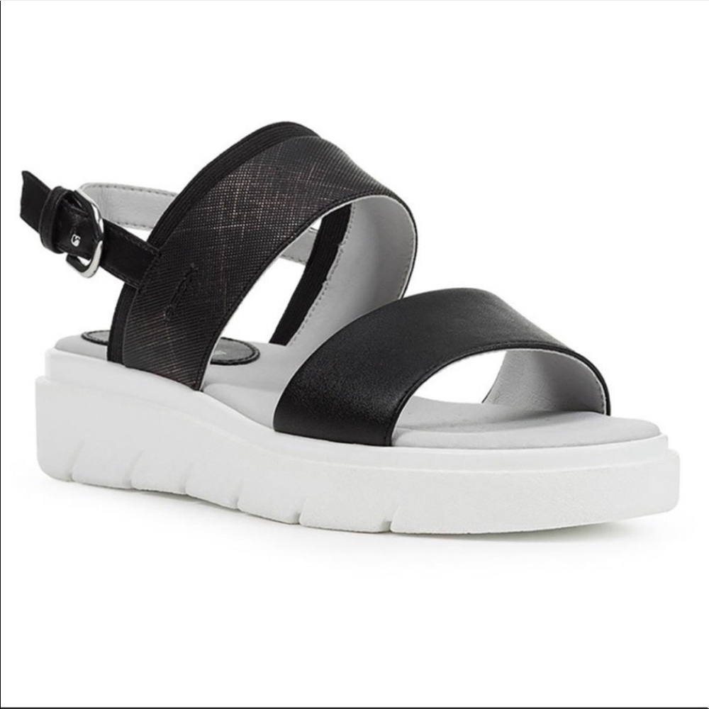 Geox D Tamas black sandal women’s size 10/40